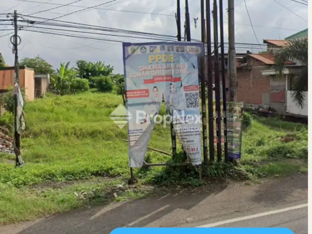 Dijual Tanah Raya Bambe - Driyorejo Gresik Commercial Area - Nol Jalan