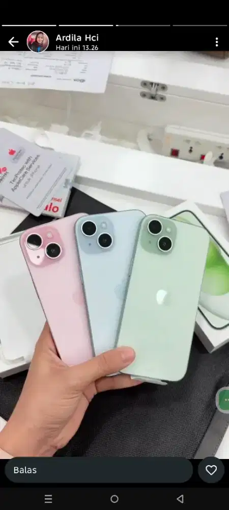 Kredit iPhone 15 tanpa DP