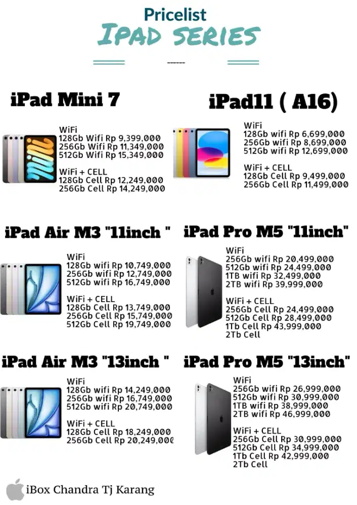 IPAD APPLE BS KREDIT BY HOME CREDIT