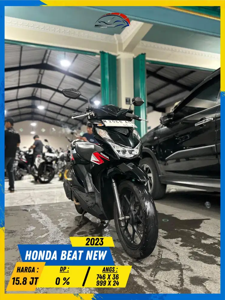 HONDA BEAT NEW 2023 MONGGO GASSKEUN MASZEEHH HIKMAH MOTOR KEPUH MALANG
