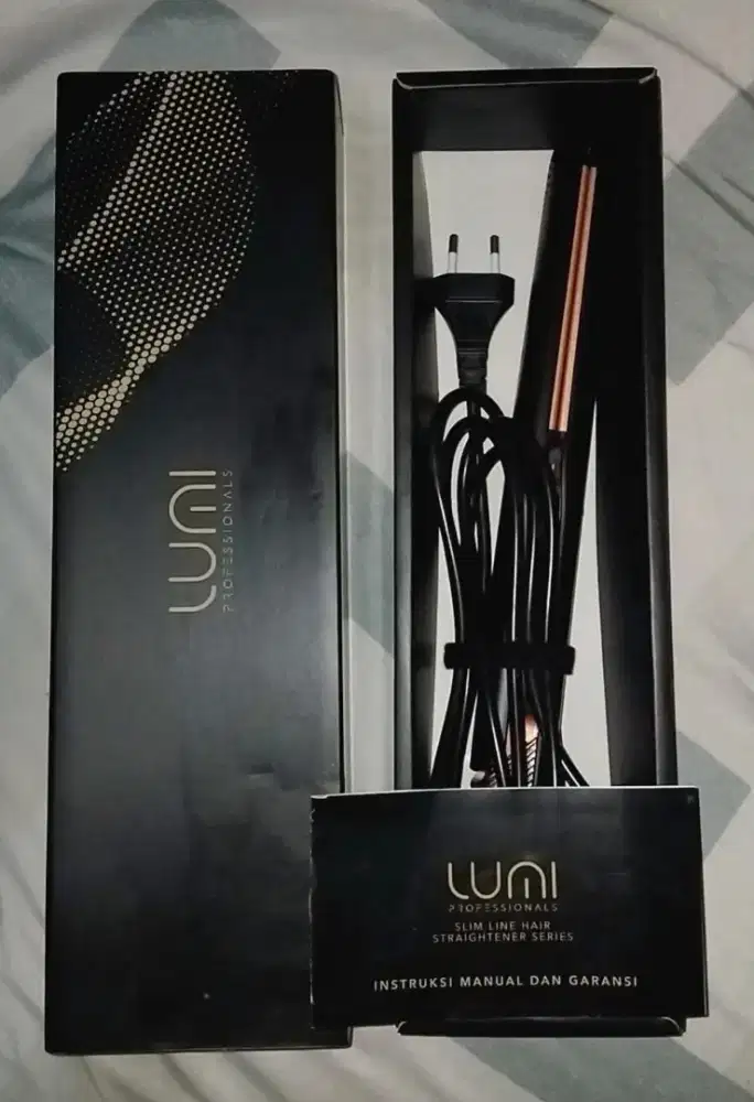 Catokan Lumi Slim Line Hair Straightener Curly 1 inch