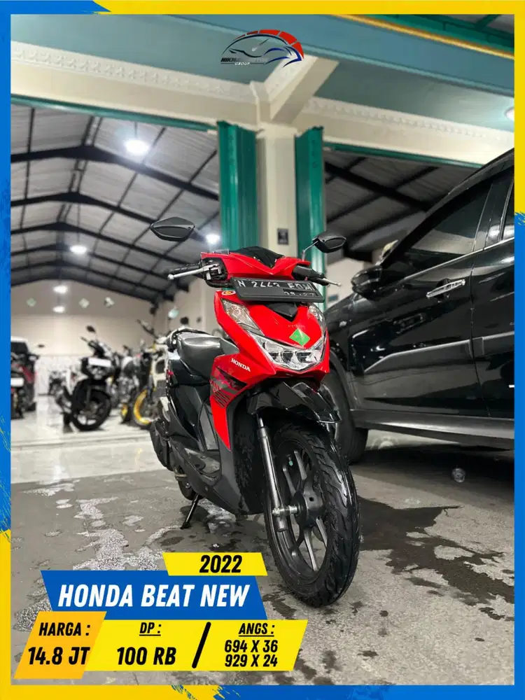 HONDA BEAT NEW 2022 MESIN AMAN BOLOH HIKMAH MOTOR KEPUH MALANG