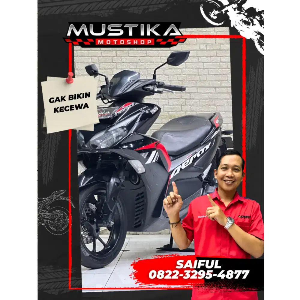 Perfect Condition!!Yamaha Aeeox 155cc 2021 Plat B Murah Se Olx-Mustika