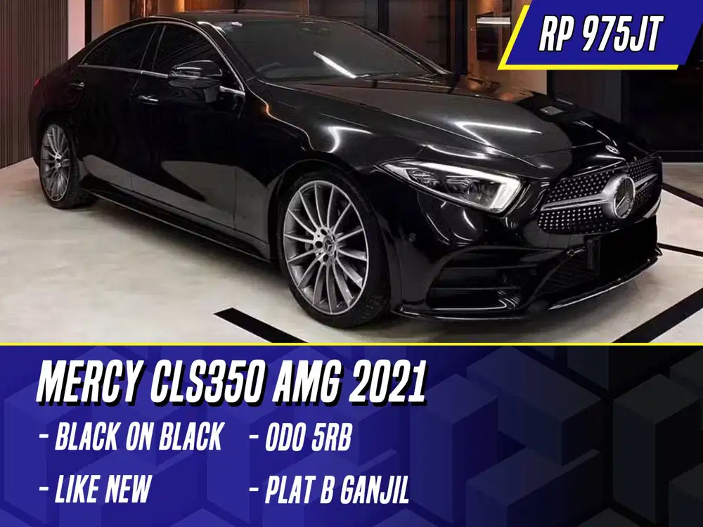 Mercedes Benz CLS350 AMG 2021 NIK 2020 Black Hitam Mercy CLS 350