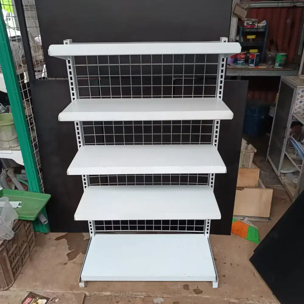 Jual Rak Gondolan, kondisi second, Lok Pamulang Barat, Tangsel