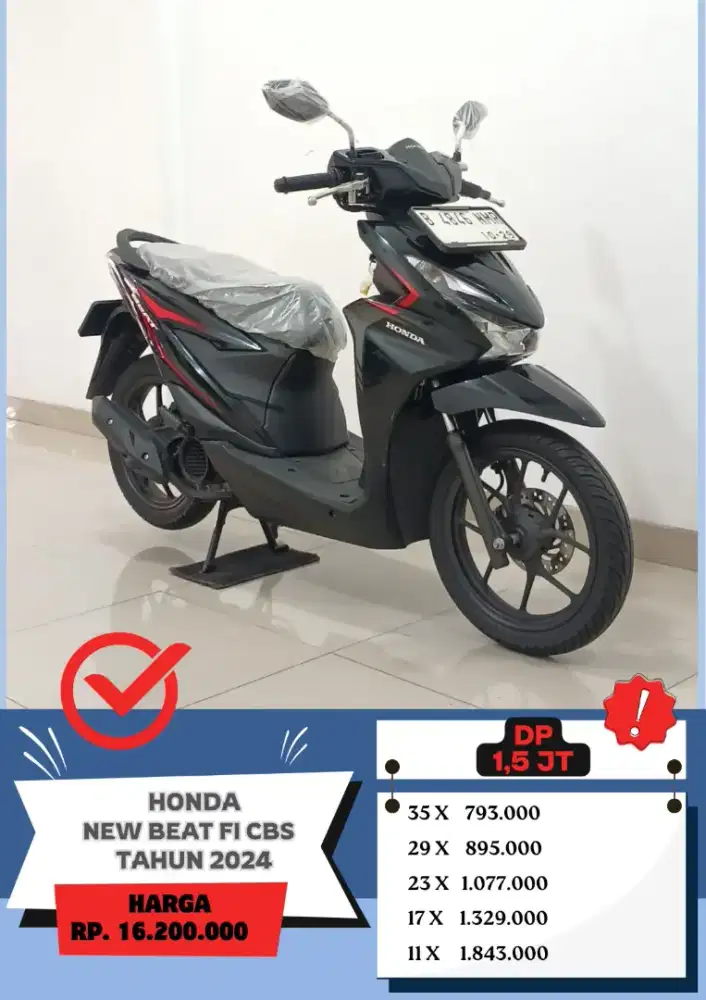 Honda Beat Fi CBS Tahun 2024
