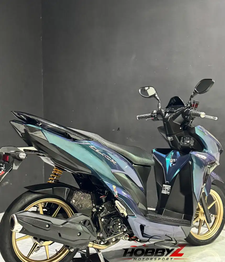 Honda vario 150 cbs iss modif 2021 modif ninja,km 20rb,istimewa mantap