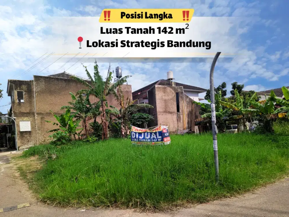 Tanah SHM 142 m² – Simpel, Aman, Bernilai