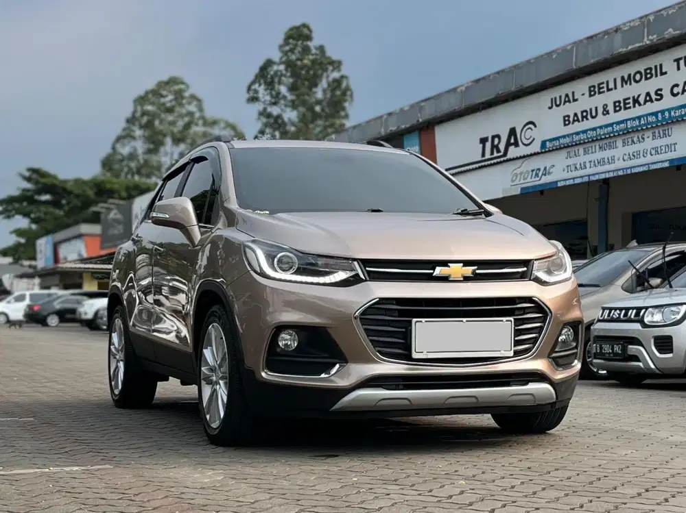 CASH TERMURAH!! CHEVROLET TRAX TURBO LTZ 1.4 AT MATIC 2017 COKLAT