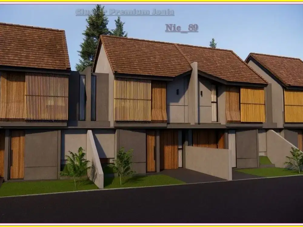 Rumah 2 lantai dekat UII Kaliurang km 13 dalam perumahan Jogja