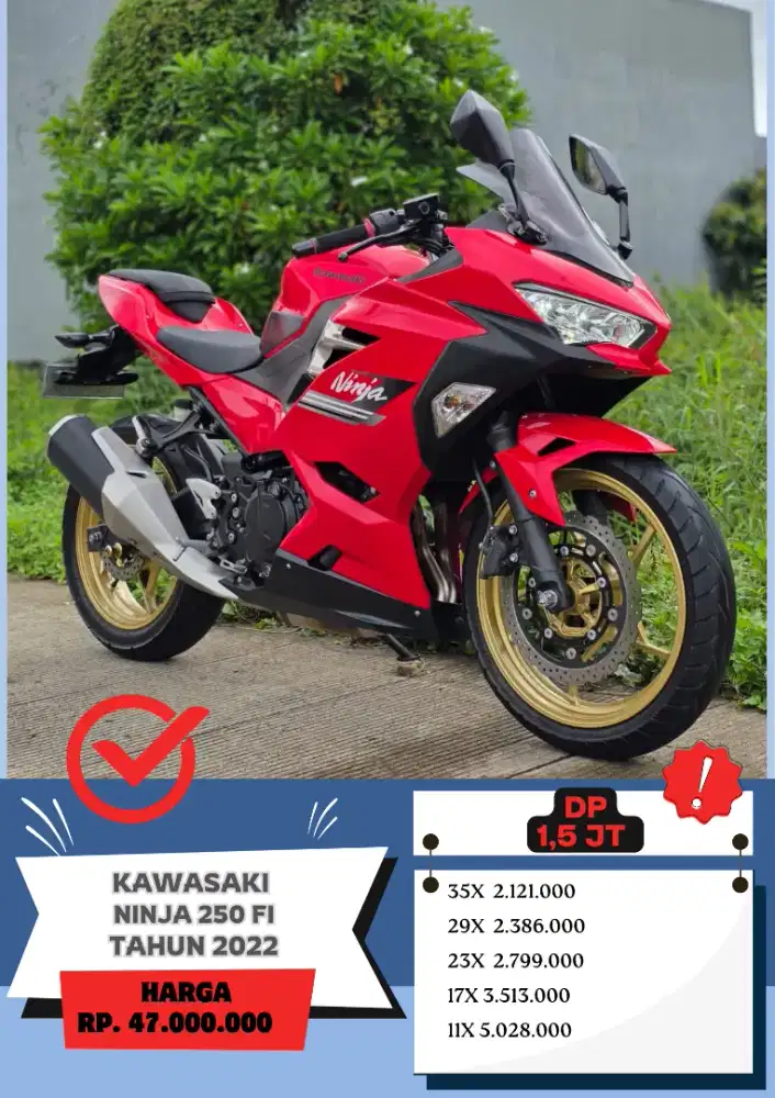 Kawasaki Ninja 250 Fi Tahun 2022