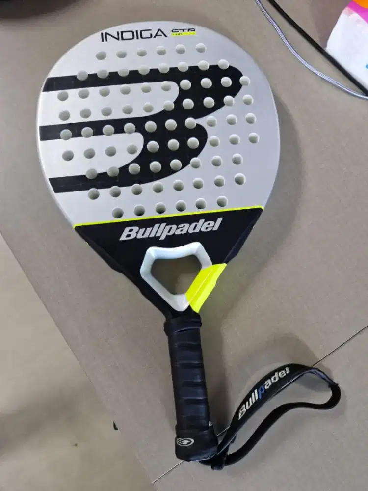 Preloved BULLPADEL INDIGA CTR 2026 Padel Racket / Raket Padel Original
