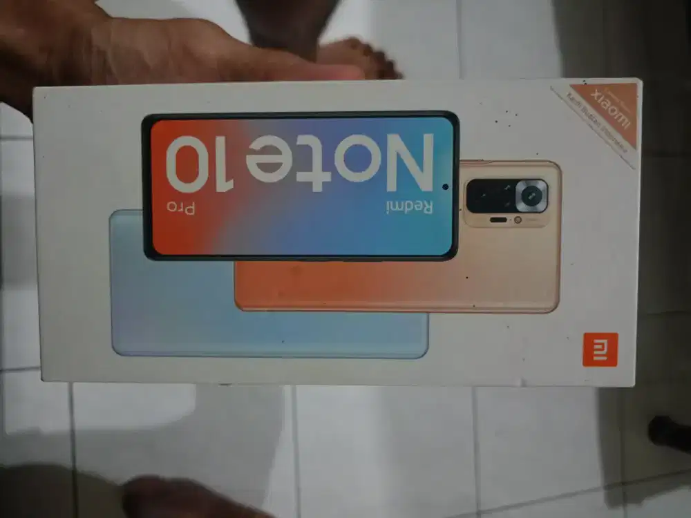 Redmi Note 10 Pro 6/128Gb fullset mulus original
