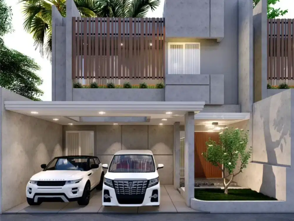 RUMAH MEWAH 2 LANTAI DESIGN MENARIK DI MAGELANG KOTA