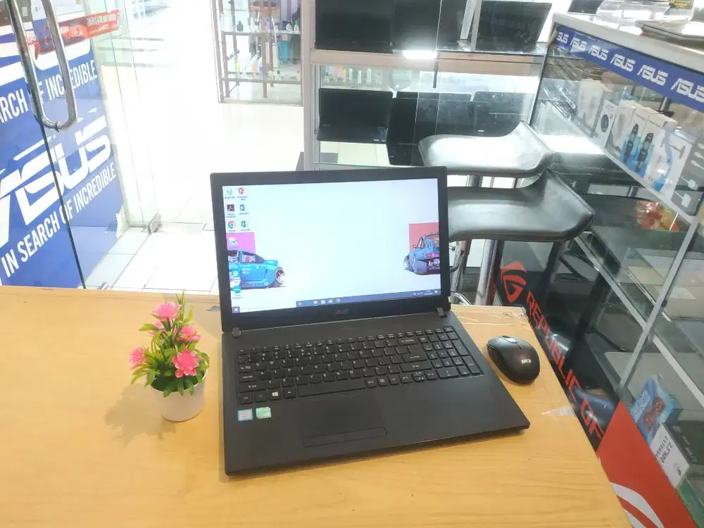 FOR SALE LAPTOP ACER TRAVELMATE P2510 CORE i5 GEN 8 RAM 8GB NVIDIA