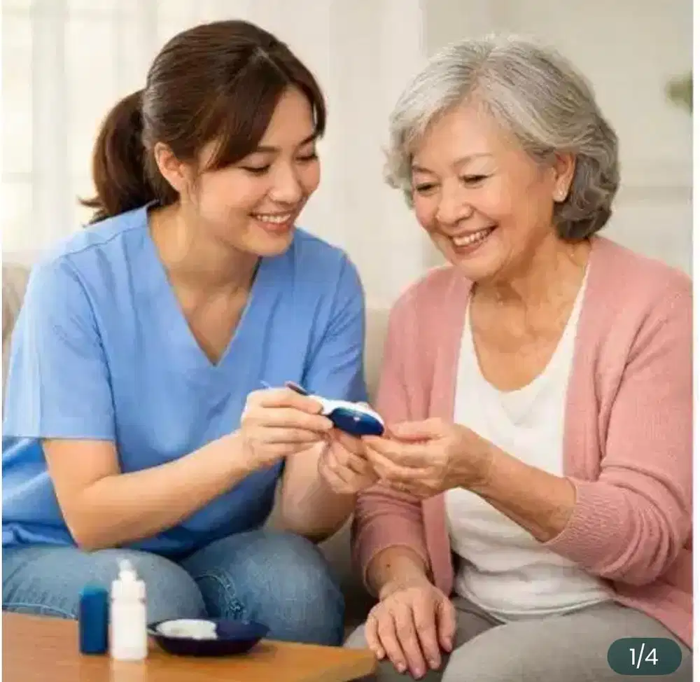 Dicari penjaga lansia/ caregiver