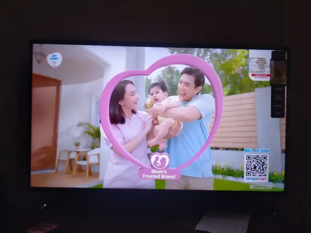 Jual LED Polytron 43in digital, no minus, fulset,nego