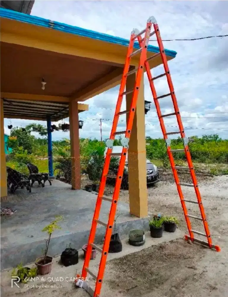 Tangga Multi Purpose Blackfoot 6,9 m Tangga Lipat Multi Fungsi