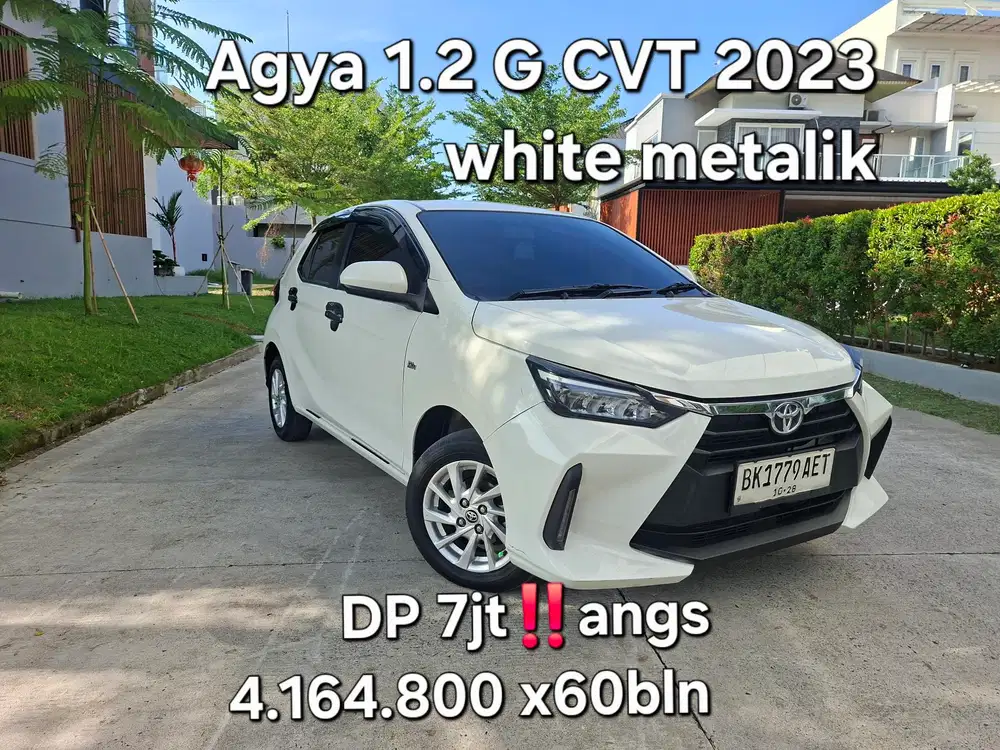 Toyota Agya 1.2 CVT 2023 Bensin
