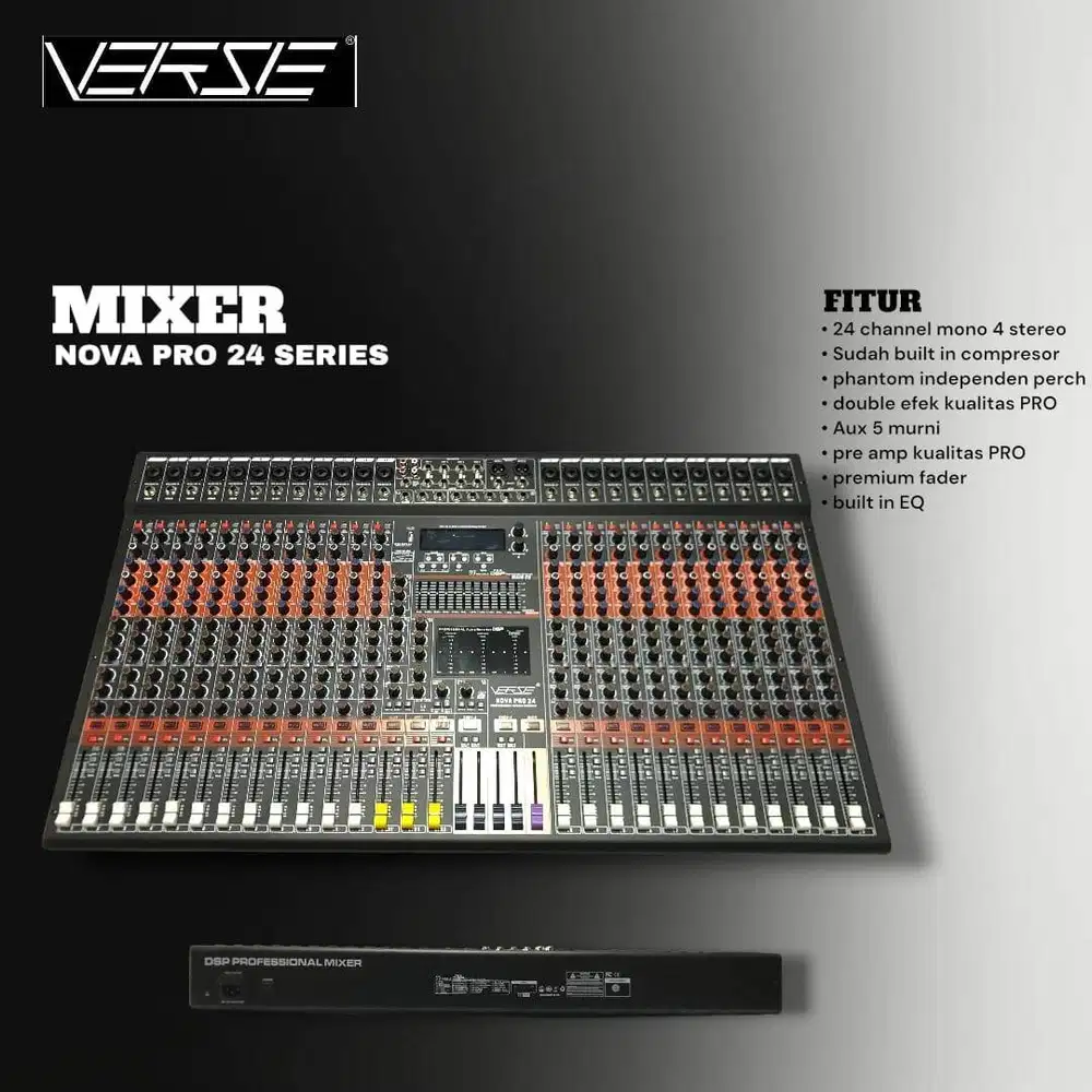 VERSE MIXER NOVA PRO 24 SERIES - Original Garansi Resmi VERSE