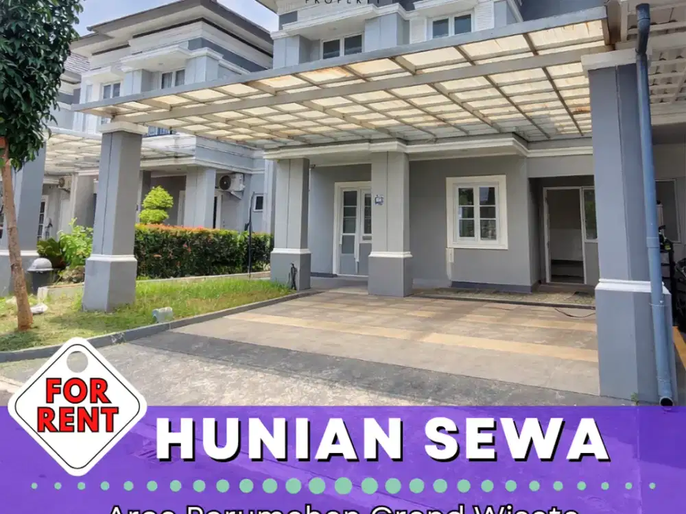 KONDISI BARU! RUMAH SEWA BEKASI