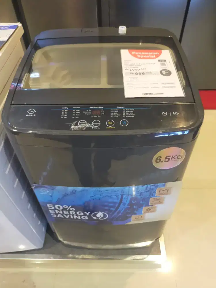 Promo mesin cuci 1 tabung atas