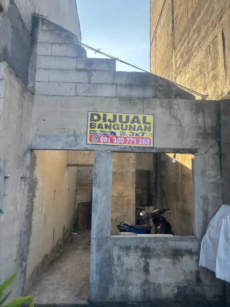 DIJUAL BANGUNAN 190JT, DONOWATI SURABAYA