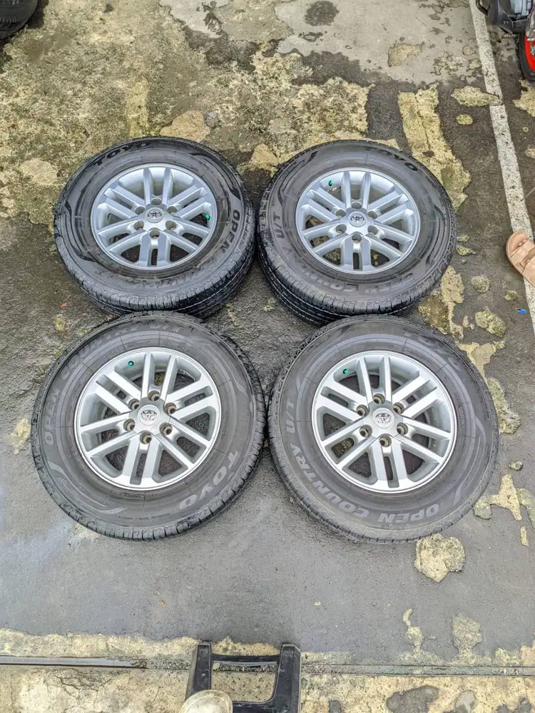 Velg oem vrz r17 pcd 6x139 lebar 7,5 et 30 warna silver