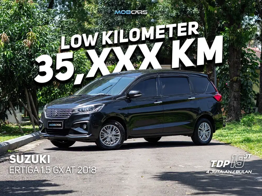 FREE GARANSI MESIN 2 TH ERTIGA 1.5 GX AT 2018 HITAM