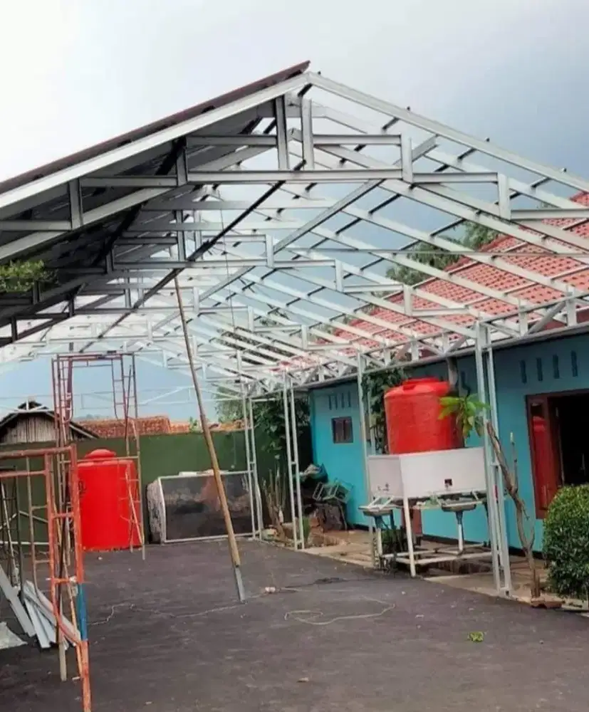Jasa perbaikan atap dan pemasangan atap bajaringan / kanopi
