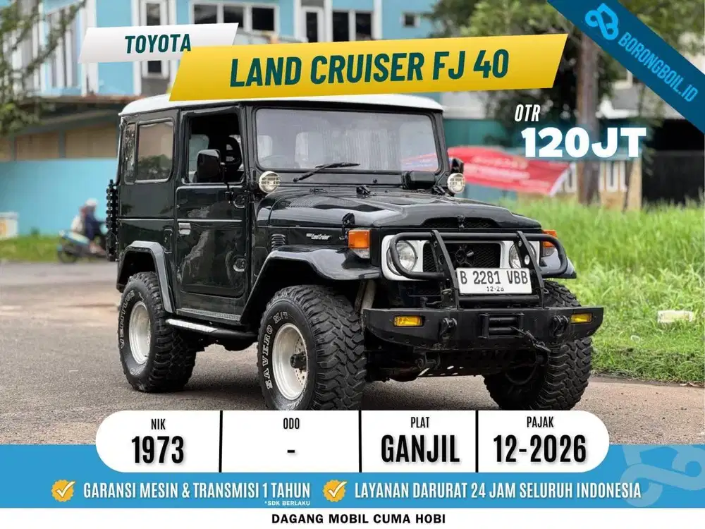 HARDTOP LAND CRUISER FJ40 3.9 MT SANGAT TERAWAT