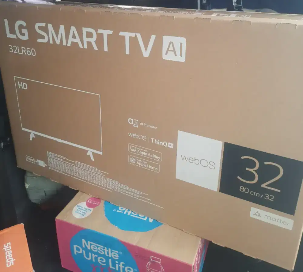 LG SMART TV 32 INCH 32LR60 NEW SEGEL