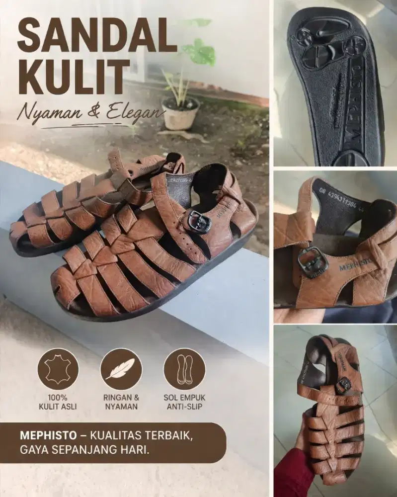 Sandal Mephisto Sam original
