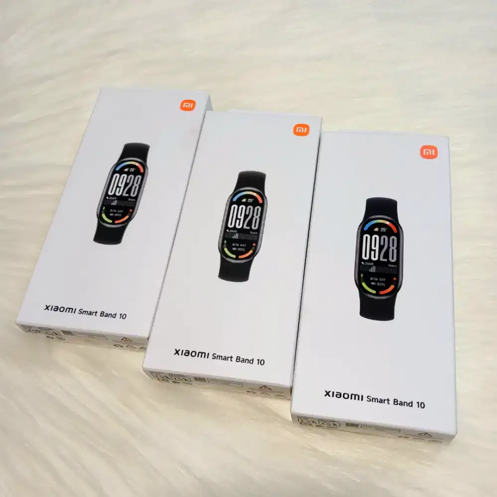 Xiaomi Smart Band 10 New Baru Murah Garansi Resmi Smartwatch