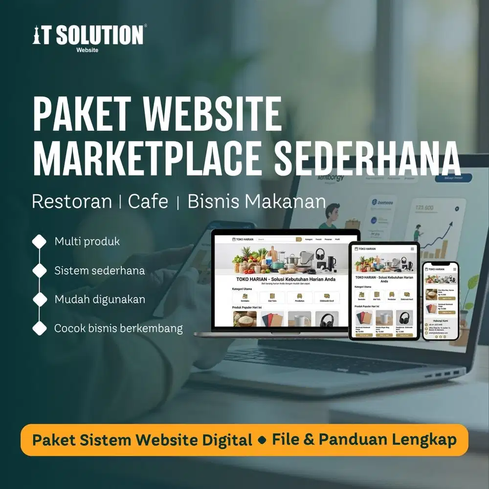 Pembuatan Website Marketplace Profesional di Malang