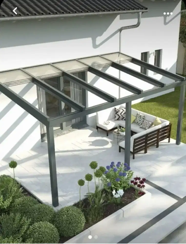 Kanopi Kaca Best Seller