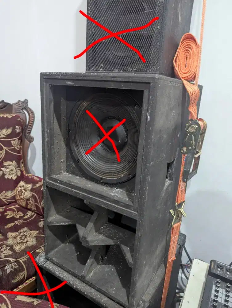 dijual box saja, 1 box cbs 12 inc bahan semi meranti 18mm