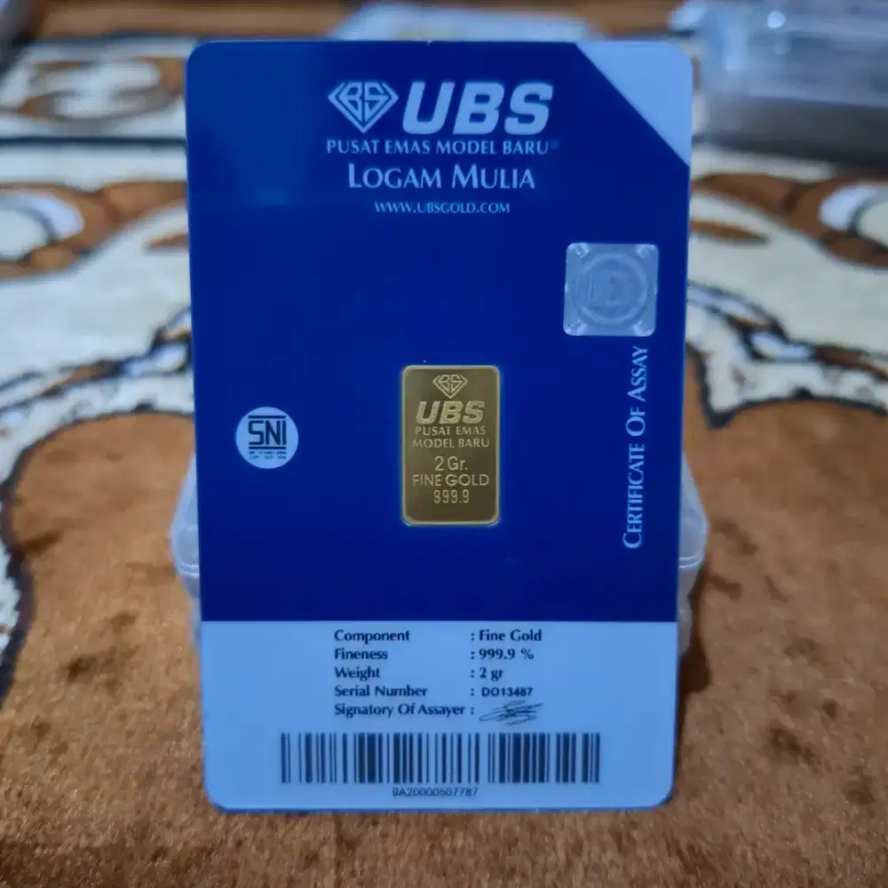 Lm emas UBS 2 gram