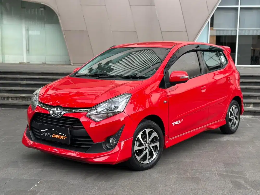 MERAH MERONA ! TOYOTA AGYA 1.2 G TRD SPORTIVO CVT NIK 2019