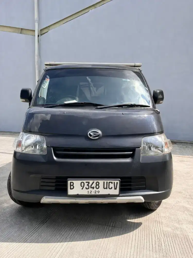 ANTIK KM 50rban Daihatsu Gran Max 1.5 AC PS 2019 BOX ALUMINIUM HITAM
