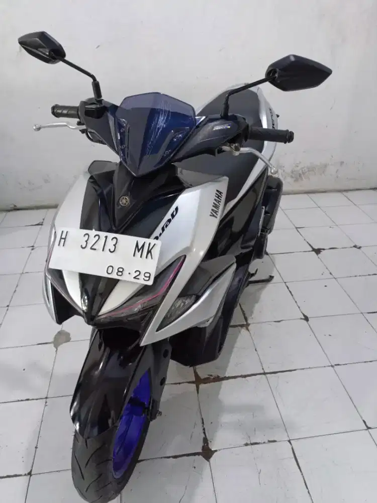 Aerox  thn 2019 silver