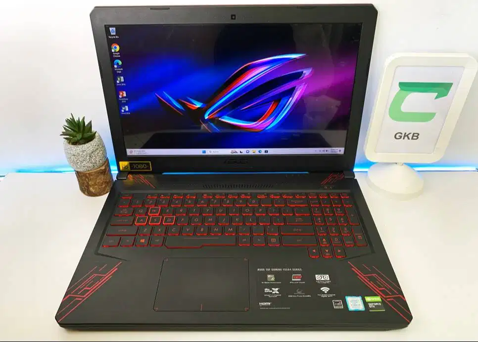 Laptop Gaming Asus VGA 4GB Nvidia Dual Penyimpanan Ssd Hardisk Lancar