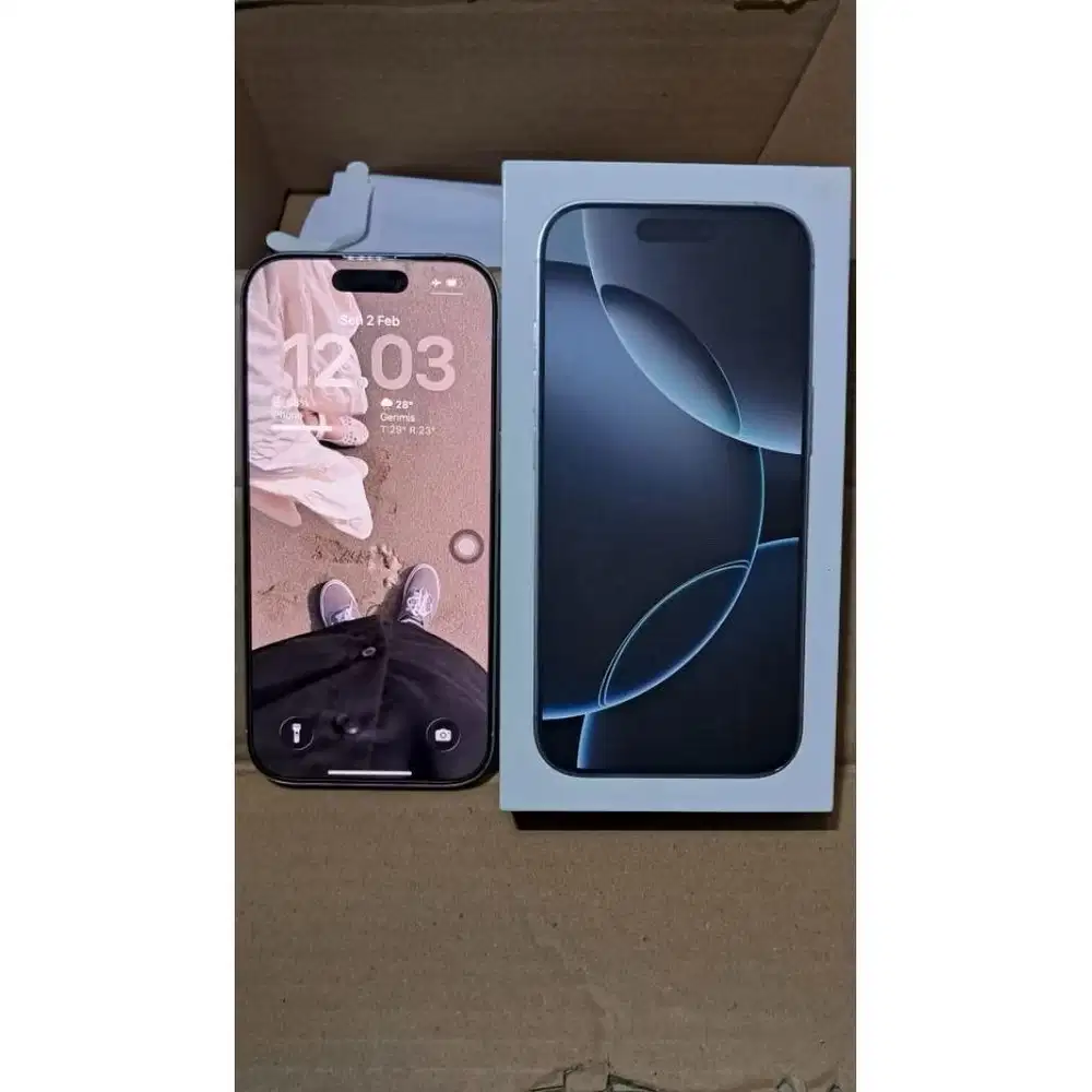 Iphone 16 pro white titanium 128gb ex ibox