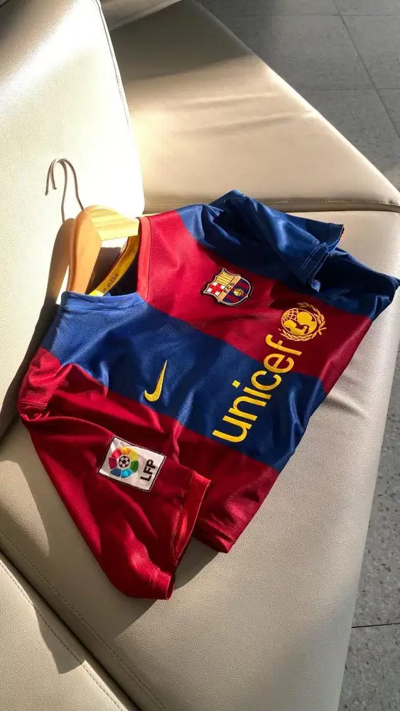 FC BARCELONA 06/07 HOME SHIRT JERSEY NIKE MESSI ORIGINAL