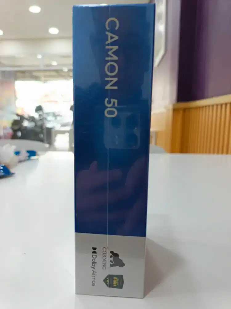 Tecno Camon 50 8/128 lengkap. Belum buka box new