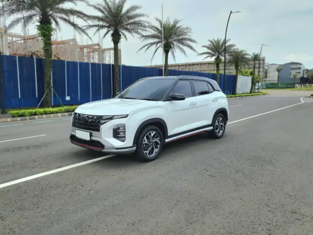 HYUNDAI CRETA PRIME 2024 TWO TONE LOW ODO SUNROOF PUTIH  LOW ODO