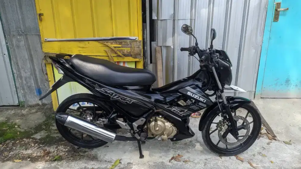 Satria Fu Facelift 2014 Hitam Mesin Kempel