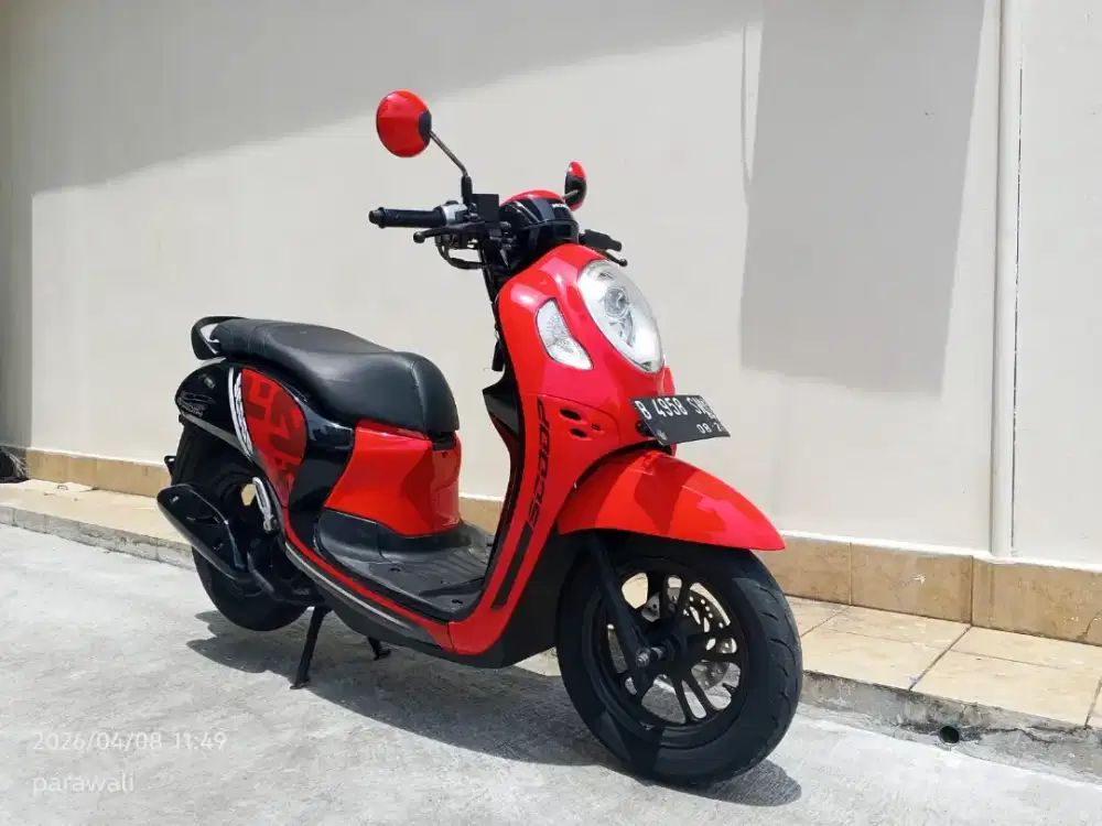 HONDA SCOOPY SPORTY TAHUN 2021 CASH / KREDIT MURAH DP MULAI 500 RB