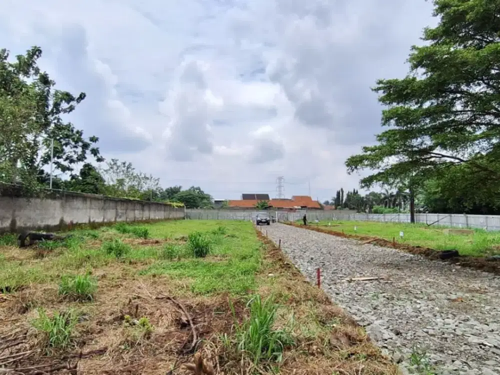 8 Menit RSUD Tangerang Selatan, Kavling Hunian Lahan Datar
