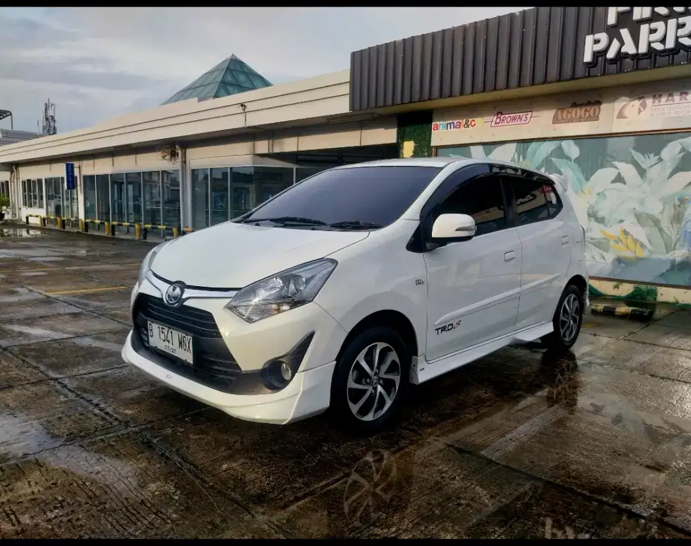 Toyota Agya G at TRD 2017 km rendah